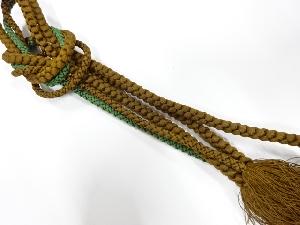 正絹　手組帯締め